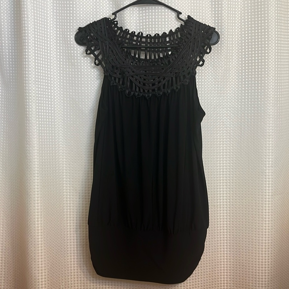 Stylish black tank